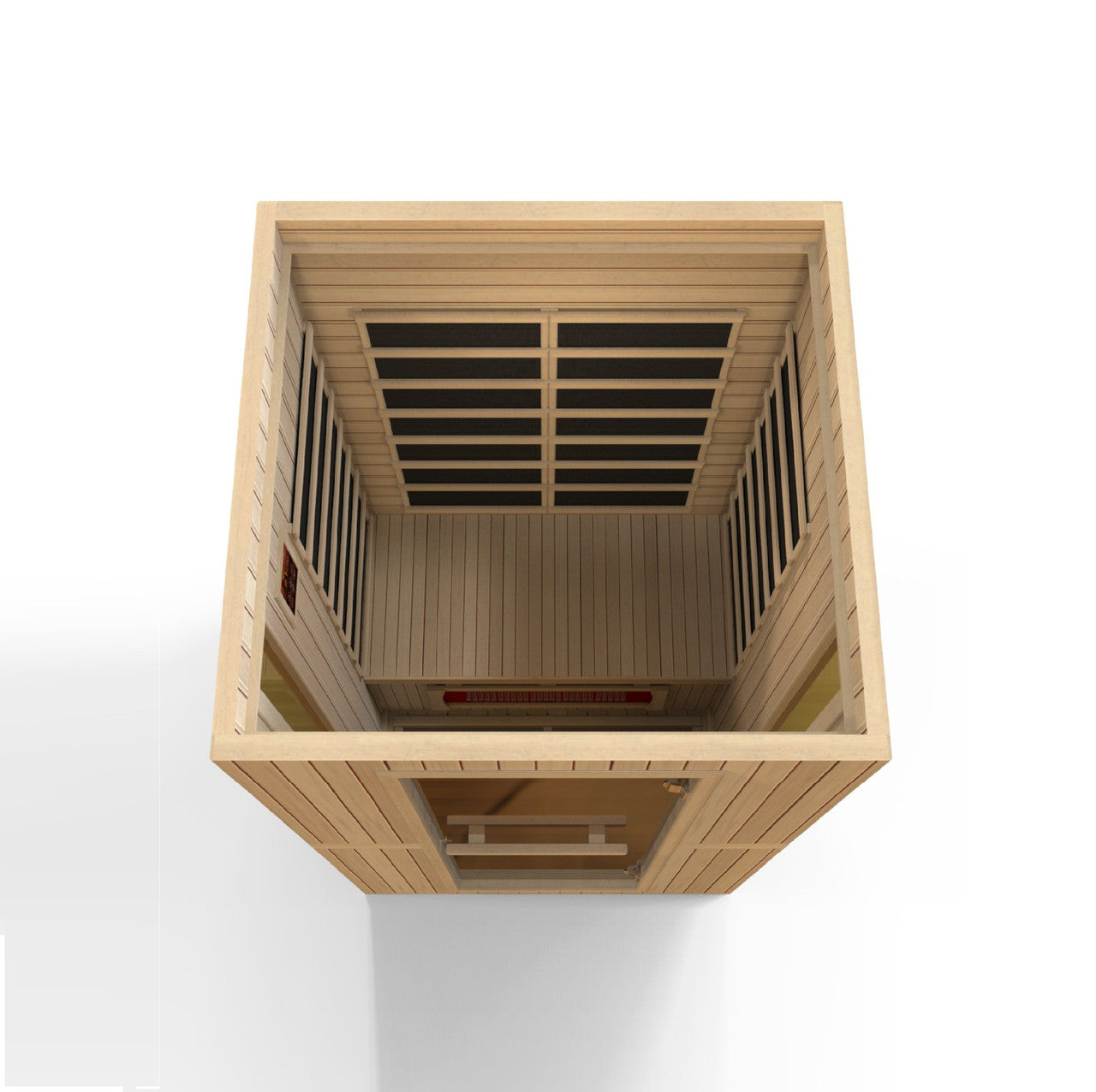 Golden Designs Maxxus 2-Person Low EMF (Under 8MG) FAR Infrared Sauna (Canadian Hemlock)