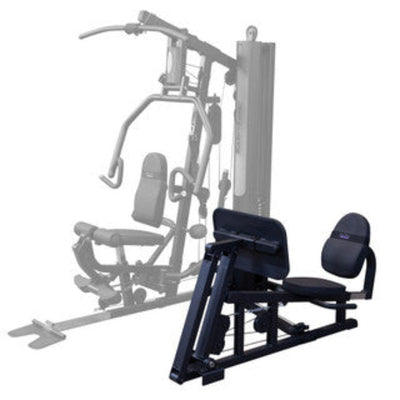 Body-Solid Red G6BR Bi Angular Gym shown with Leg Press GLP Attachment 