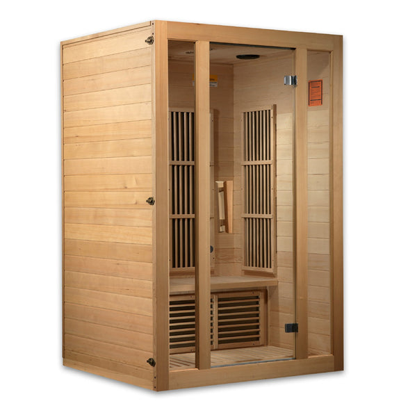 Golden Designs Maxxus 2-Person Near Zero EMF Infrared Sauna