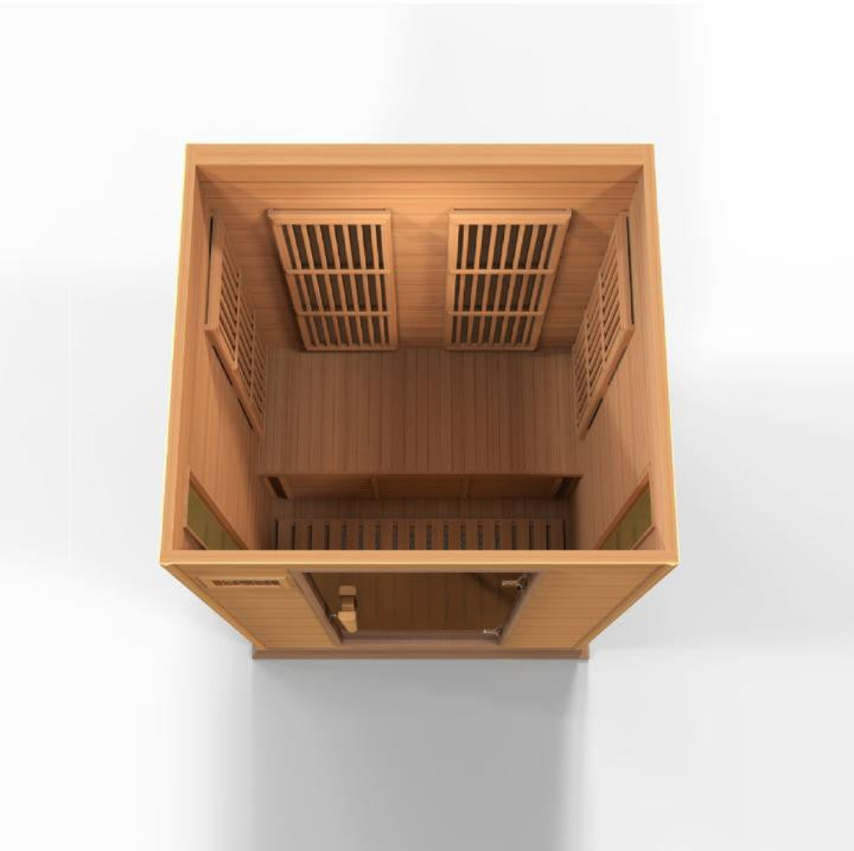 Golden Designs  Maxxus 2-Person Low EMF (Under 8MG) FAR Infrared Sauna (Canadian Red Cedar)