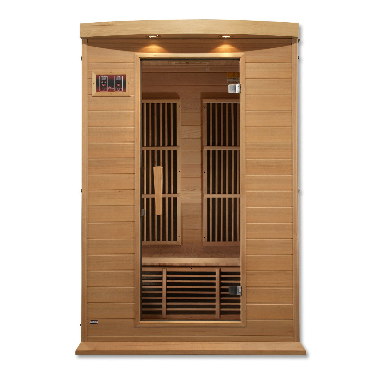 Golden Designs  Maxxus 2-Person Near Zero EMF (Under 2MG) FAR Infrared Sauna (Canadian Hemlock)