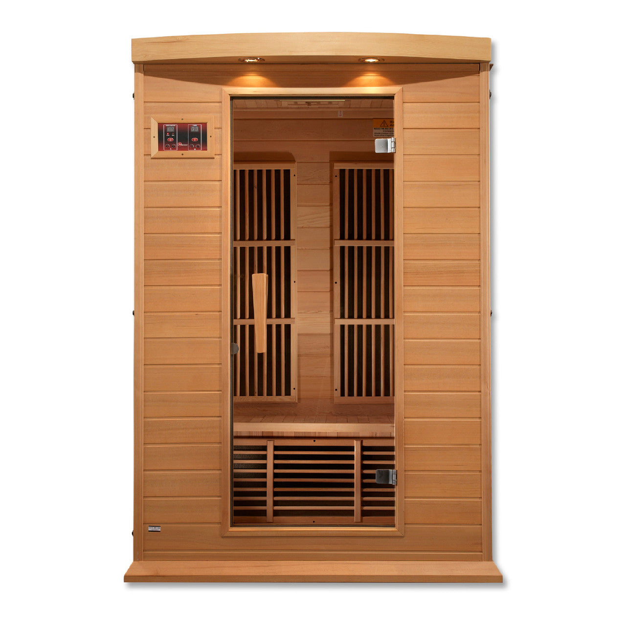Golden Designs Maxxus Low EMF FAR Infrared Sauna Canadian Hemlock