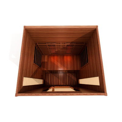 Golden Designs  Maxxus Red Cedar Full Spectrum Near Zero EMF FAR IR Saunas