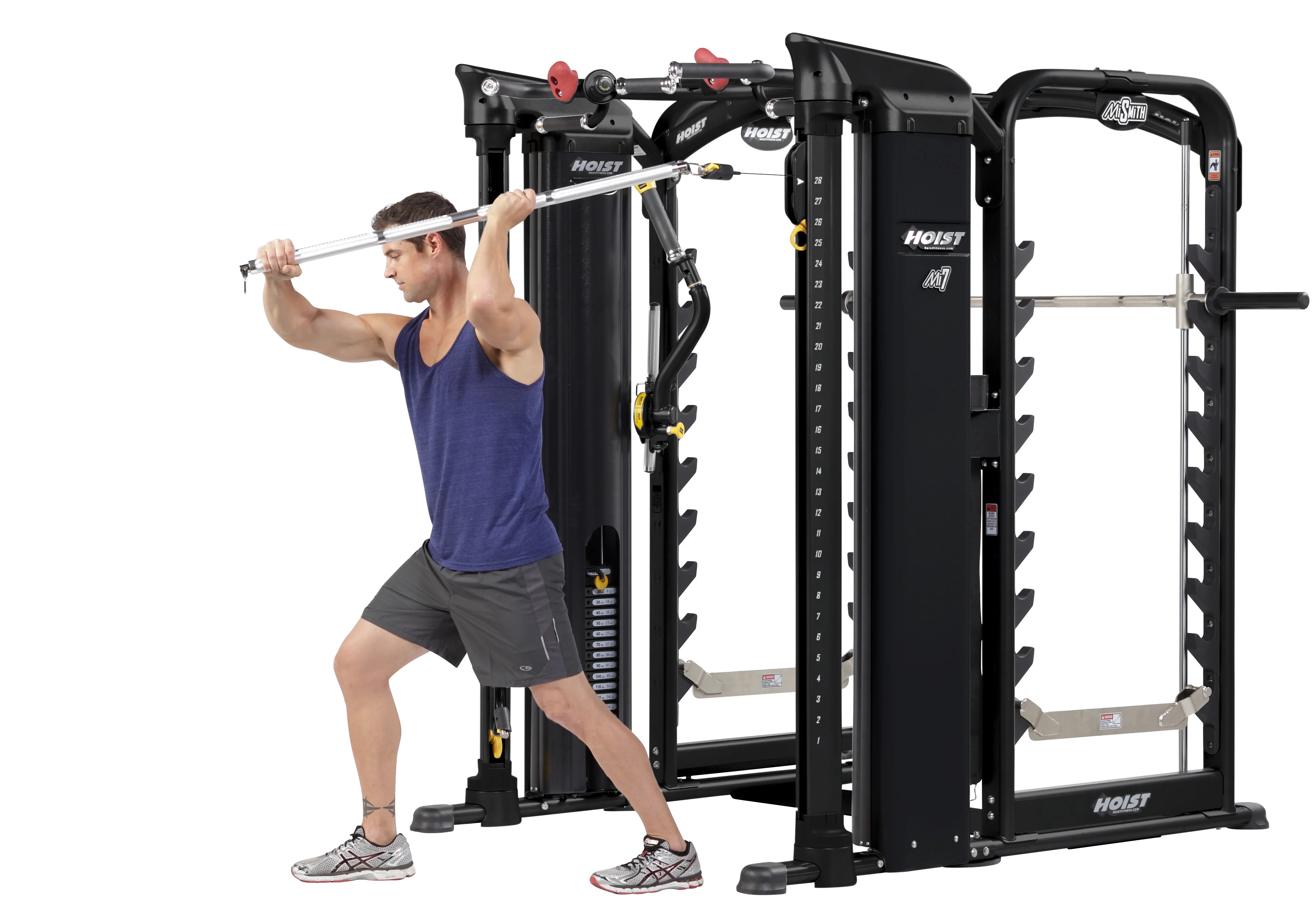 Hoist Fitness Mi7 Smith Ensemble Functional Training System