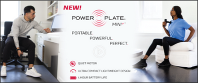 Compact & Powerful: Power Plate Mini+ Handheld Massager for Total