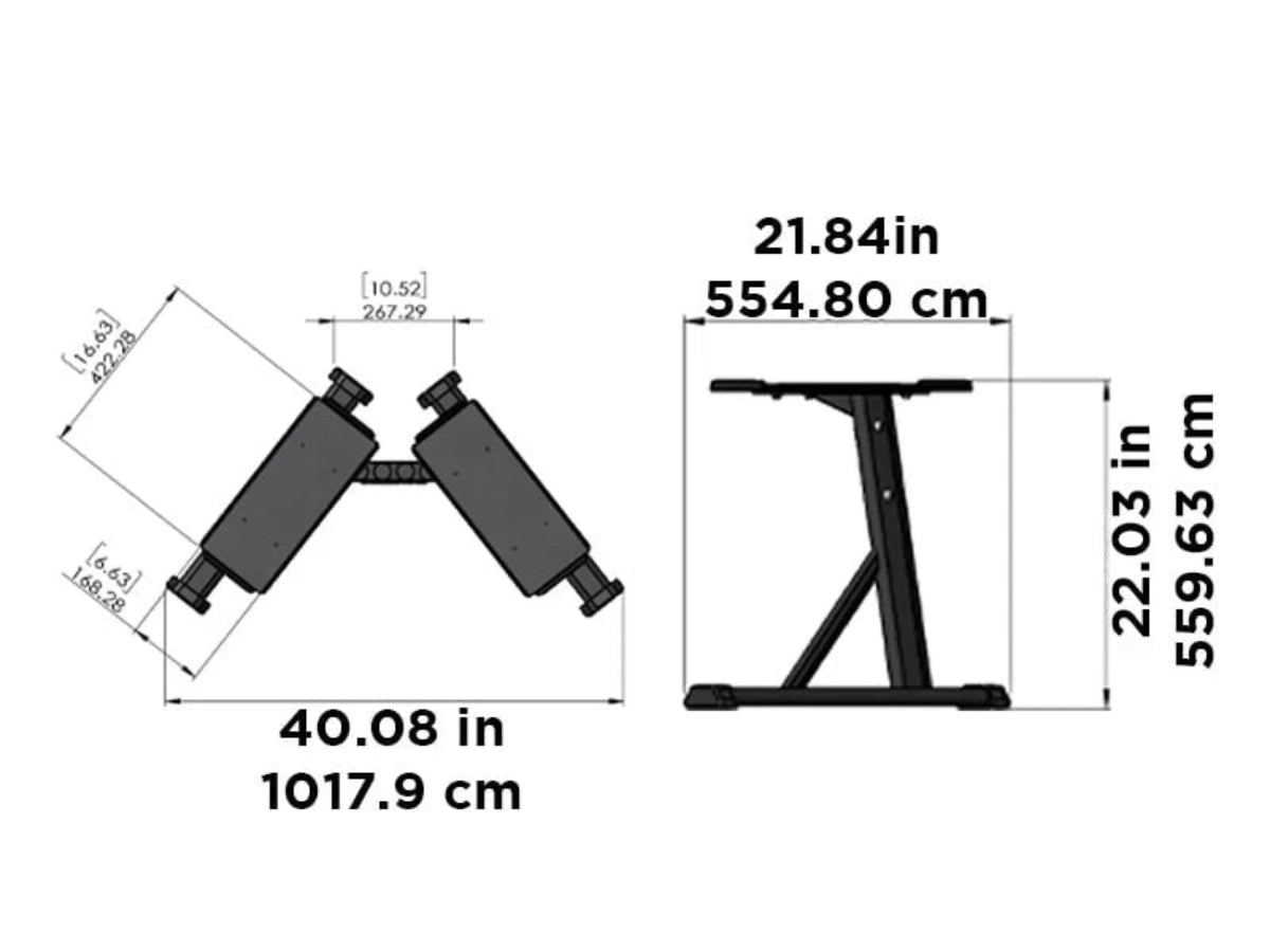 Compact PowerBlock PowerStand for Easy Dumbbell Access and Storage
