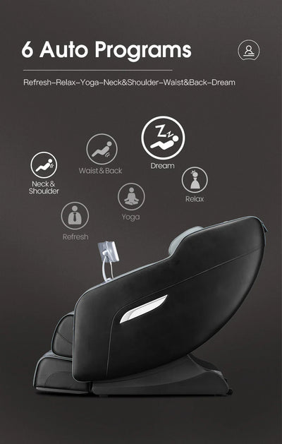 Lifesmart Motion 2D Massage Chair Bluetooth Connection Zero Gravity - Fitness Outlet