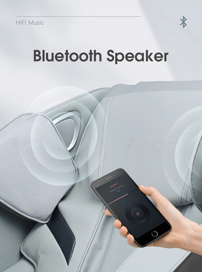 Lifesmart Motion 2D Massage Chair Bluetooth Connection Zero Gravity - Fitness Outlet