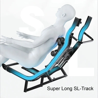 Lifesmart Nova 4D Faux Leather Zero Gravity Massage Chair - Fitness Outlet