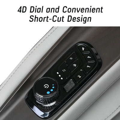 Lifesmart Nova 4D Faux Leather Zero Gravity Massage Chair - Fitness Outlet