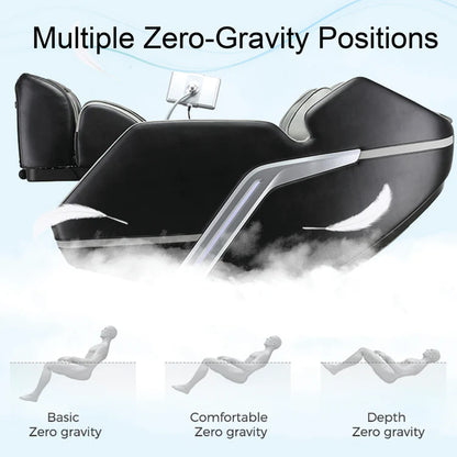 Lifesmart Nova 4D Faux Leather Zero Gravity Massage Chair - Fitness Outlet