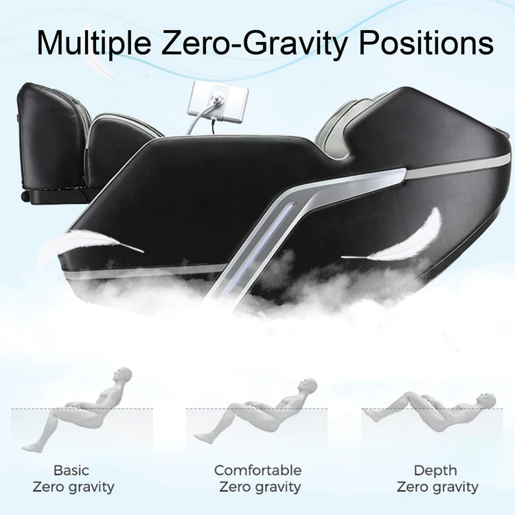 Lifesmart Nova 4D Faux Leather Zero Gravity Massage Chair - Fitness Outlet