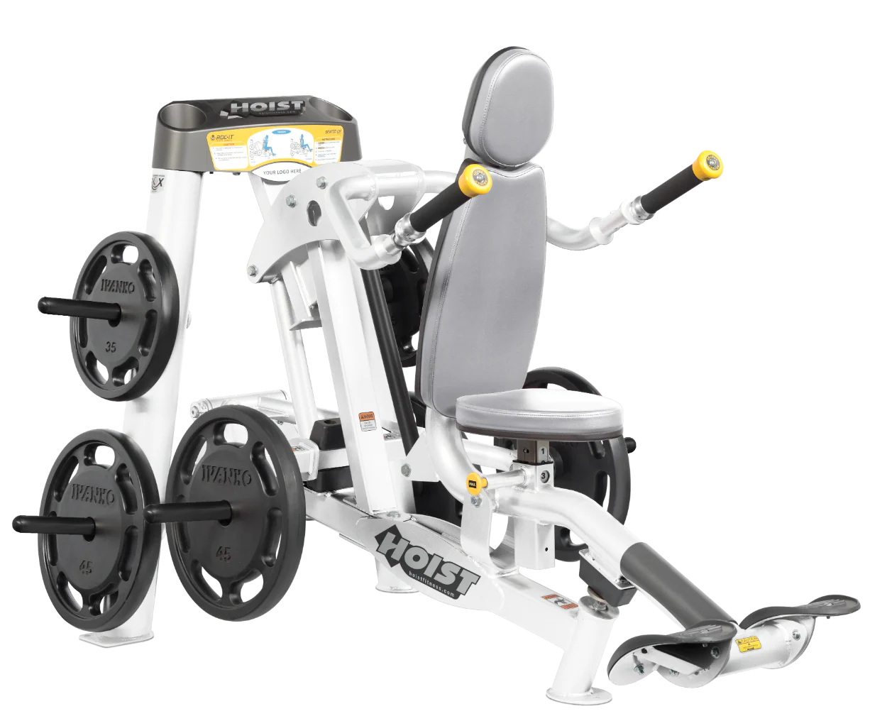 Hoist Fitness ROC IT RPL5101 Plate Loaded Seated Dip RPL-5101 - Fitness Outlet 