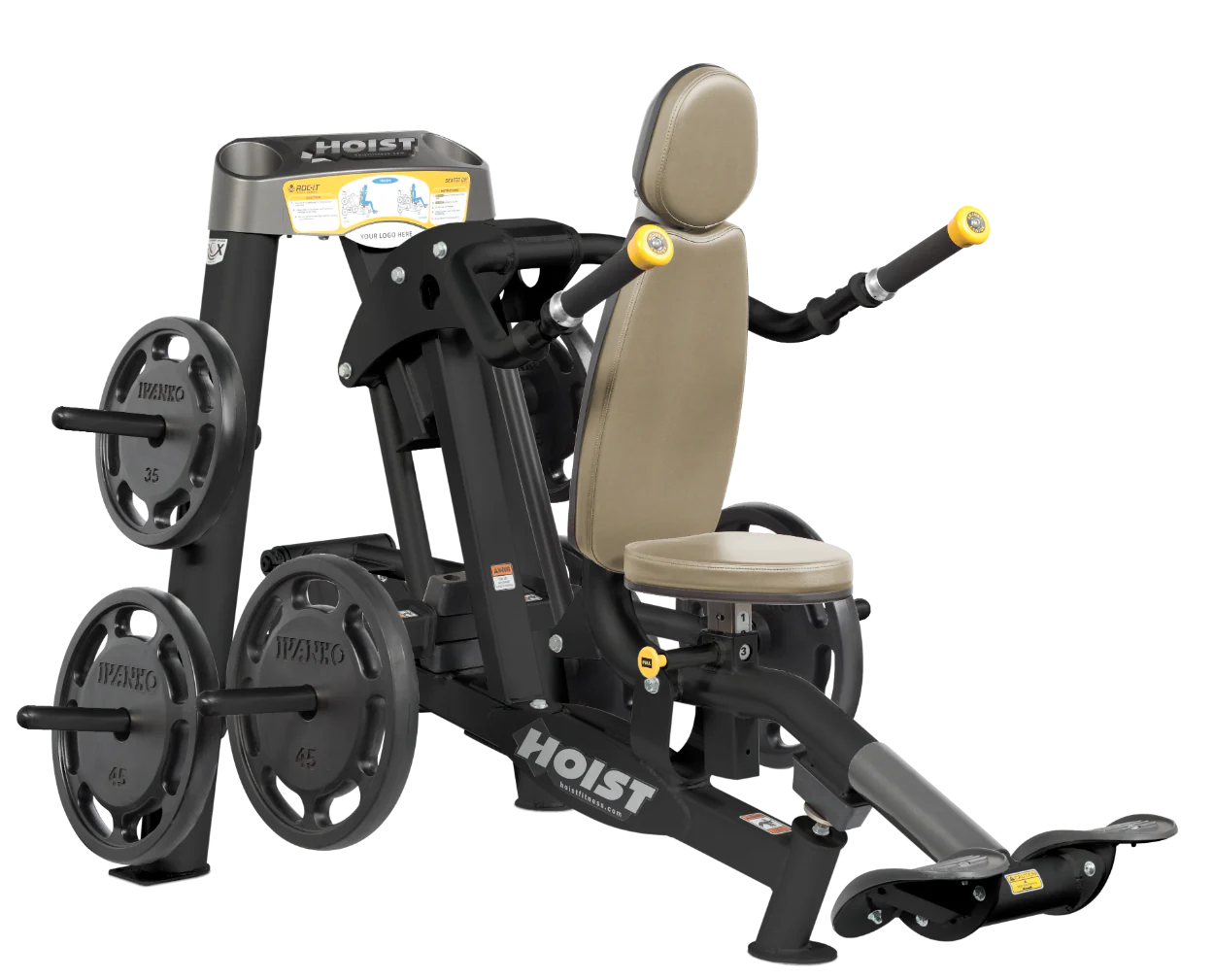 Hoist Fitness ROC IT RPL5101 Plate Loaded Seated Dip RPL-5101 - Fitness Outlet 