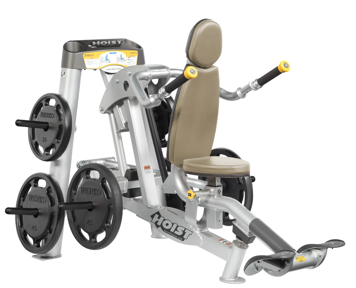 Hoist Fitness ROC IT RPL5101 Plate Loaded Seated Dip RPL-5101 - Fitness Outlet 