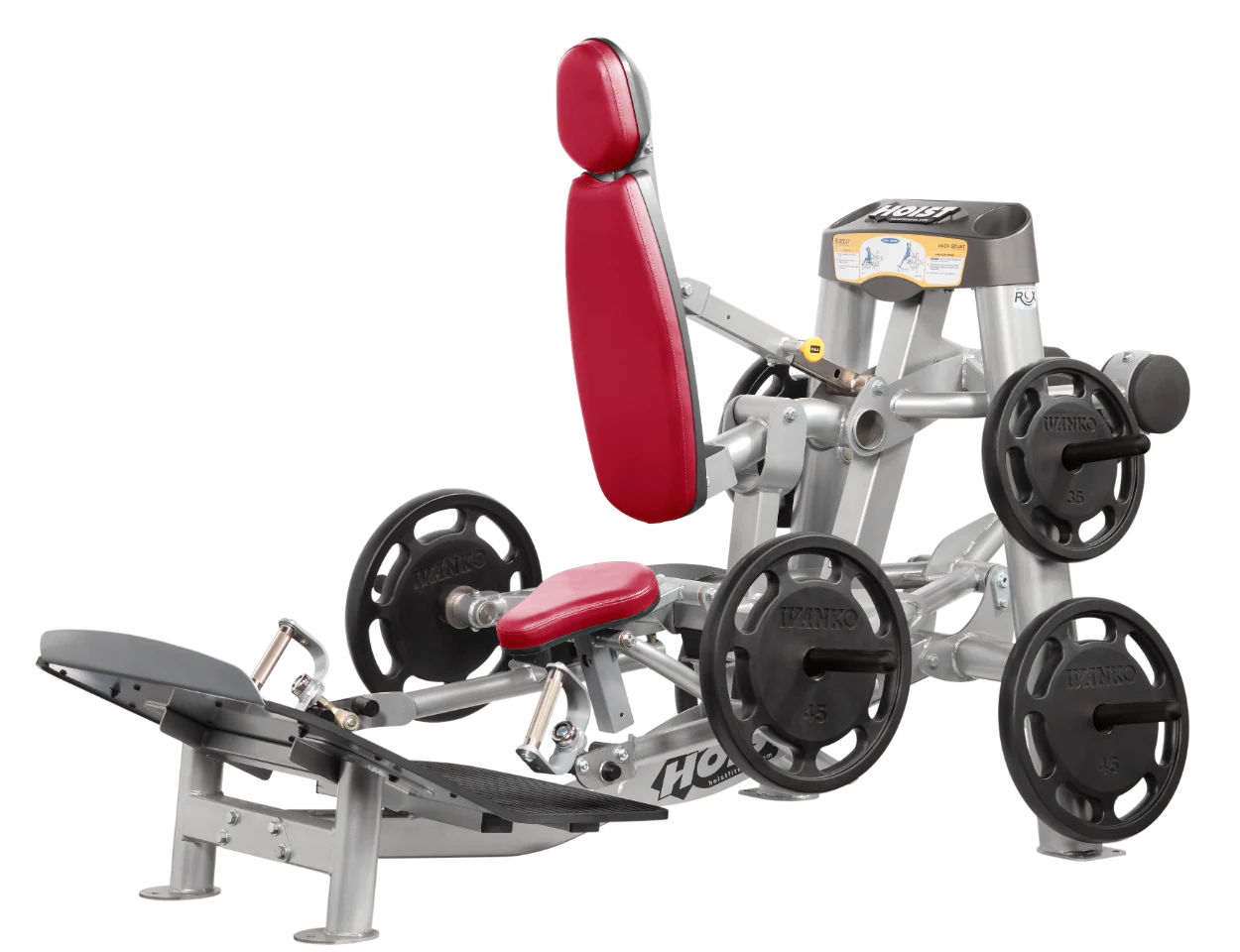 Hoist Fitness ROC IT RPL5356 Plate Loaded Hack Squat Dead Lift Shrug RPL-5356 - Fitness Outlet 