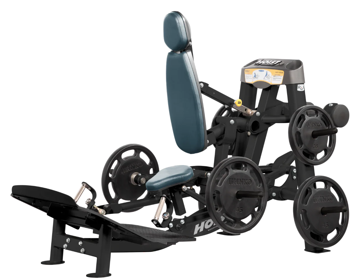 Hoist Fitness ROC IT RPL5356 Plate Loaded Hack Squat Dead Lift Shrug RPL-5356 - Fitness Outlet 