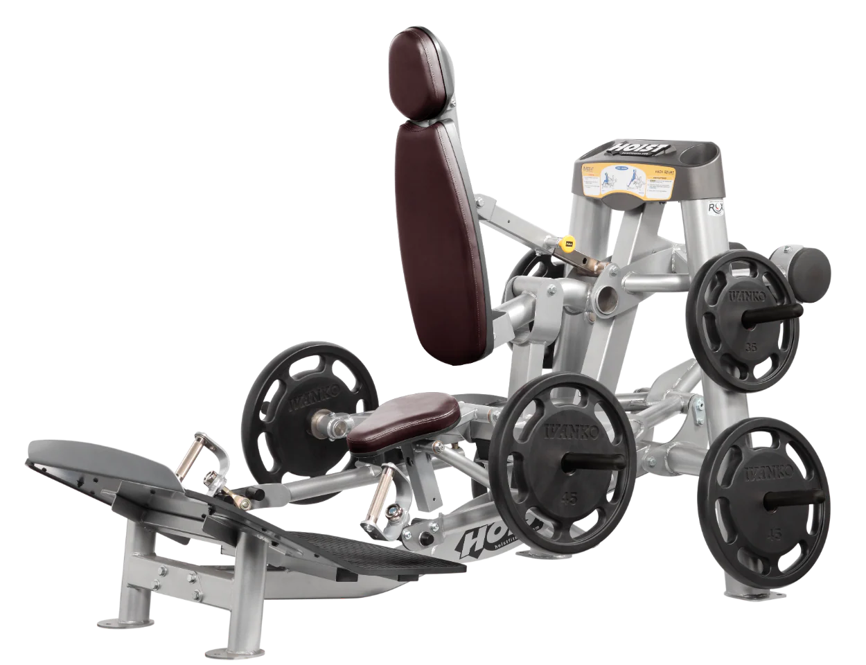 Hoist Fitness ROC IT RPL5356 Plate Loaded Hack Squat Dead Lift Shrug RPL-5356 - Fitness Outlet 