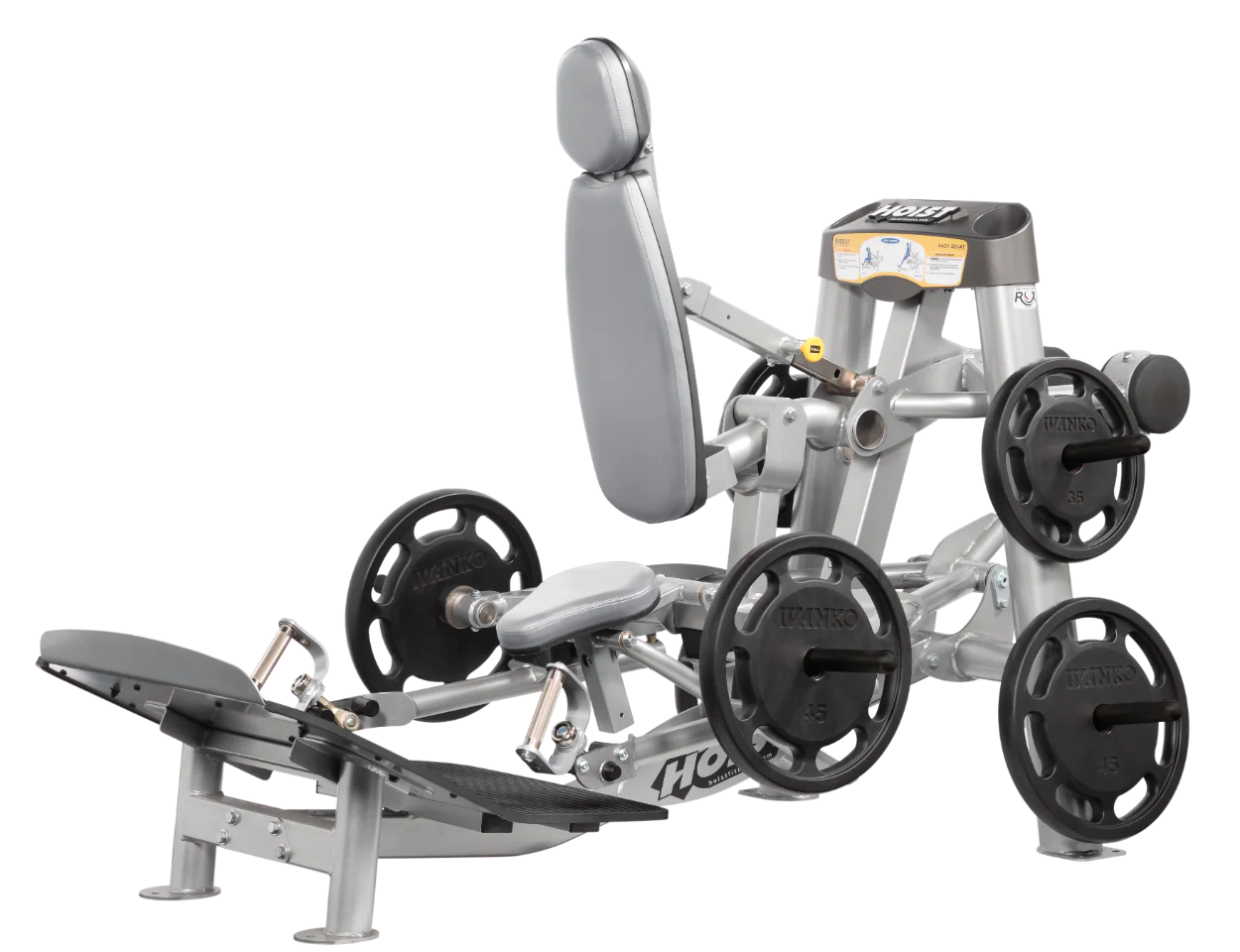 Hoist Fitness ROC IT RPL5356 Plate Loaded Hack Squat Dead Lift Shrug RPL-5356 - Fitness Outlet 
