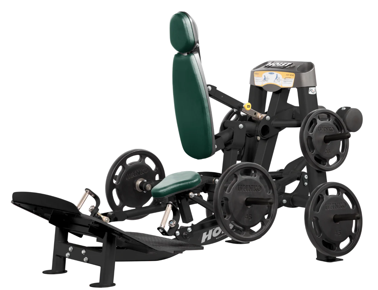 Hoist Fitness ROC IT RPL5356 Plate Loaded Hack Squat Dead Lift Shrug RPL-5356 - Fitness Outlet 