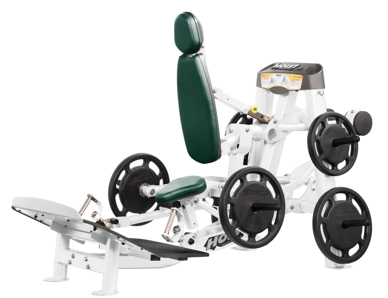 Hoist Fitness ROC IT RPL5356 Plate Loaded Hack Squat Dead Lift Shrug RPL-5356 - Fitness Outlet 