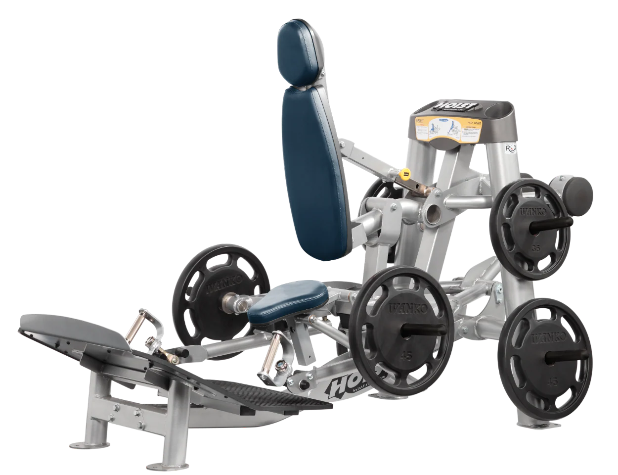 Hoist Fitness ROC IT RPL5356 Plate Loaded Hack Squat Dead Lift Shrug RPL-5356 - Fitness Outlet 