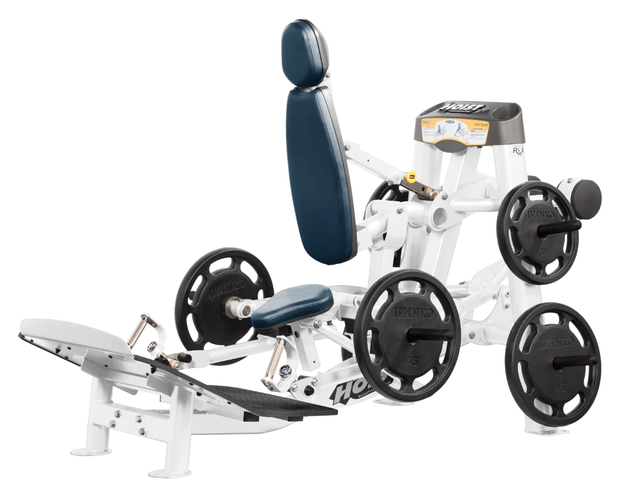 Hoist Fitness ROC IT RPL5356 Plate Loaded Hack Squat Dead Lift Shrug RPL-5356 - Fitness Outlet 
