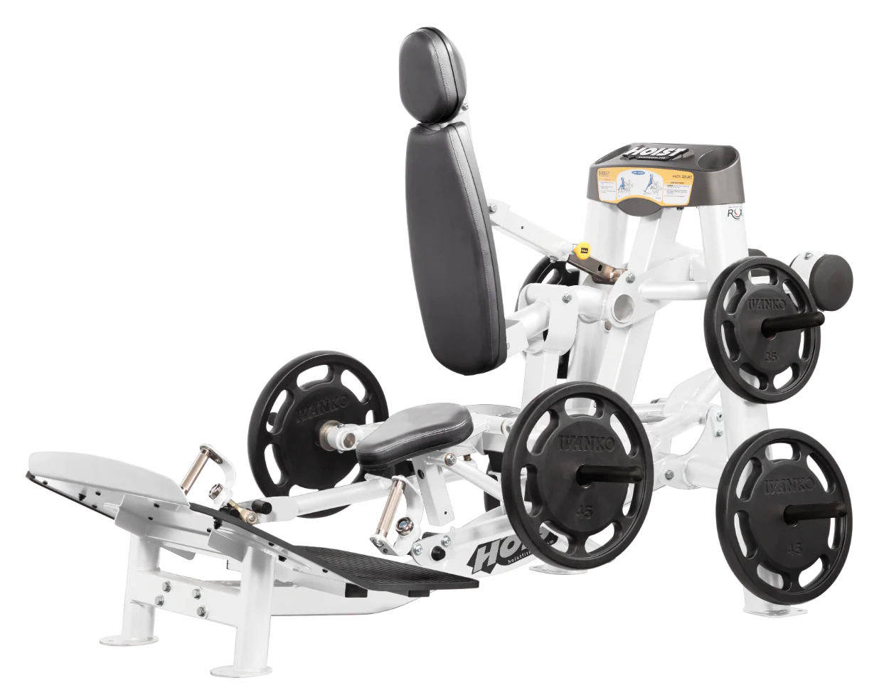 Hoist Fitness ROC IT RPL5356 Plate Loaded Hack Squat Dead Lift Shrug RPL-5356 - Fitness Outlet 