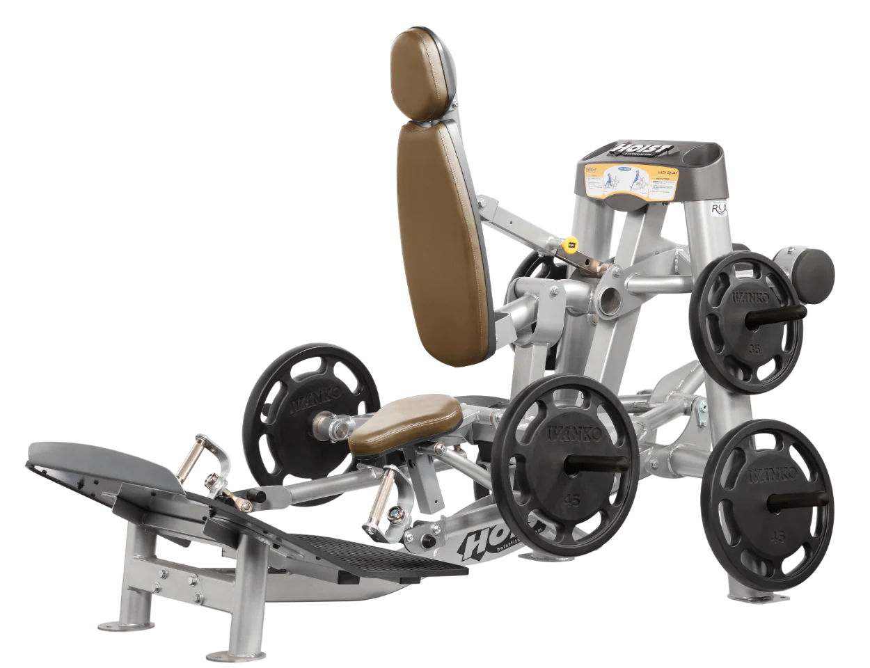 Hoist Fitness ROC IT RPL5356 Plate Loaded Hack Squat Dead Lift Shrug RPL-5356 - Fitness Outlet 