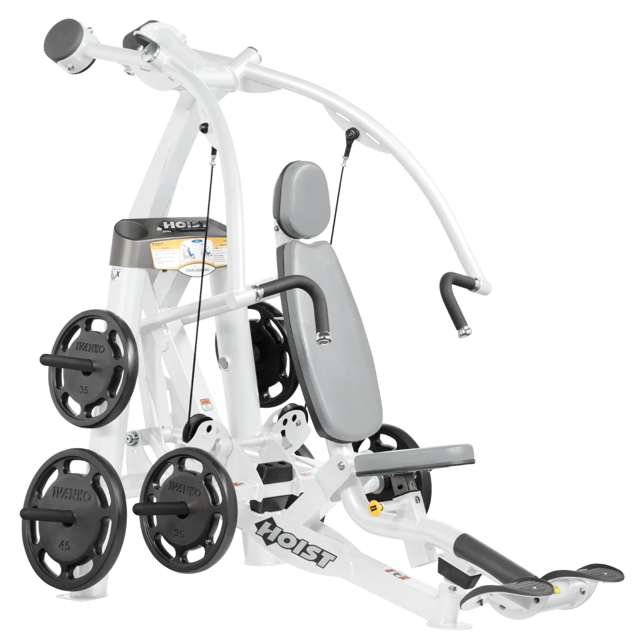 Hoist Fitness ROC IT RPL5301 Plate Loaded Chest Press RPL-5301 - Fitness Outlet 