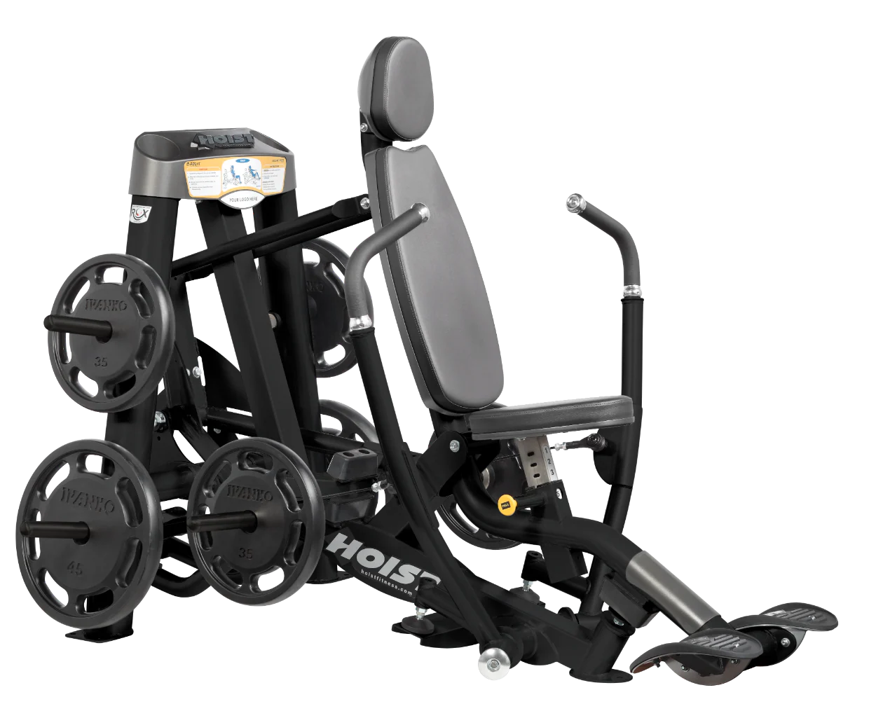 Hoist Fitness ROC IT RPL5305 Plate Loaded Decline Chest Press RPL-5305 - Fitness Outlet 