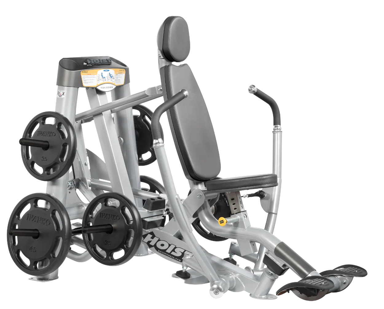 Hoist Fitness ROC IT RPL5305 Plate Loaded Decline Chest Press RPL-5305 - Fitness Outlet 