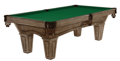 Brunswick Allenton Pool Table Shown in Rustic Brown