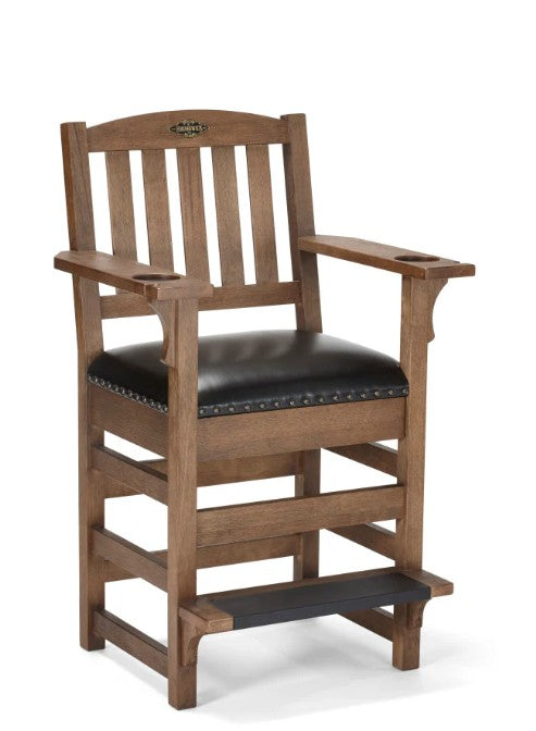 Centennial Player Chair in Rustic Dark Brown