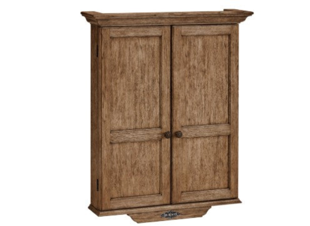 Stylish Brunswick Dart Board Cabinet - Durable & Elegant Game Room