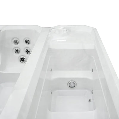 LIFETREND Sierra 3 Person Hot Tub & Cold Plunge Combo - Fitness Outlet