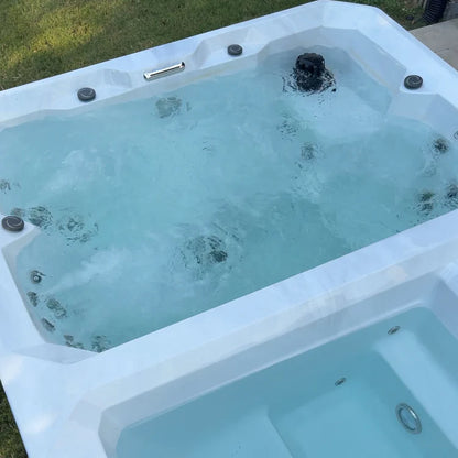 LIFETREND Sierra 3 Person Hot Tub & Cold Plunge Combo - Fitness Outlet
