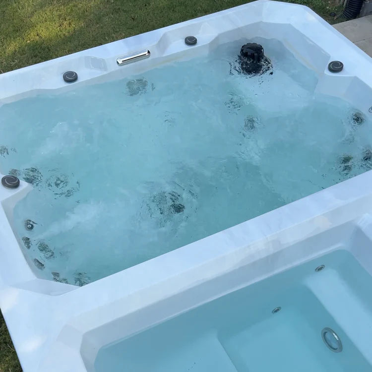 LIFETREND Sierra 3 Person Hot Tub & Cold Plunge Combo - Fitness Outlet