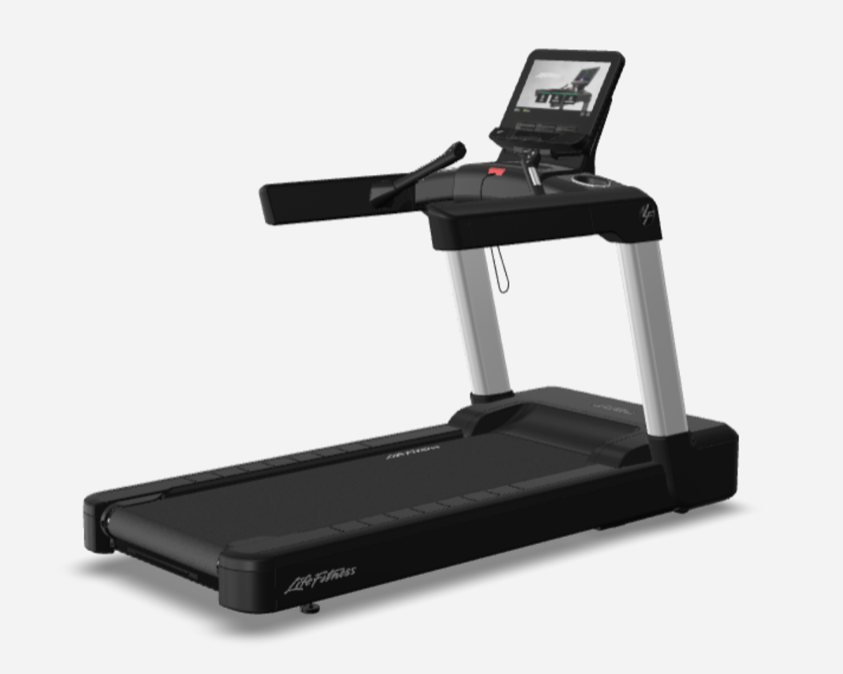 Life Fitness Integrity+ Treadmill - SE416 and Artic Silver