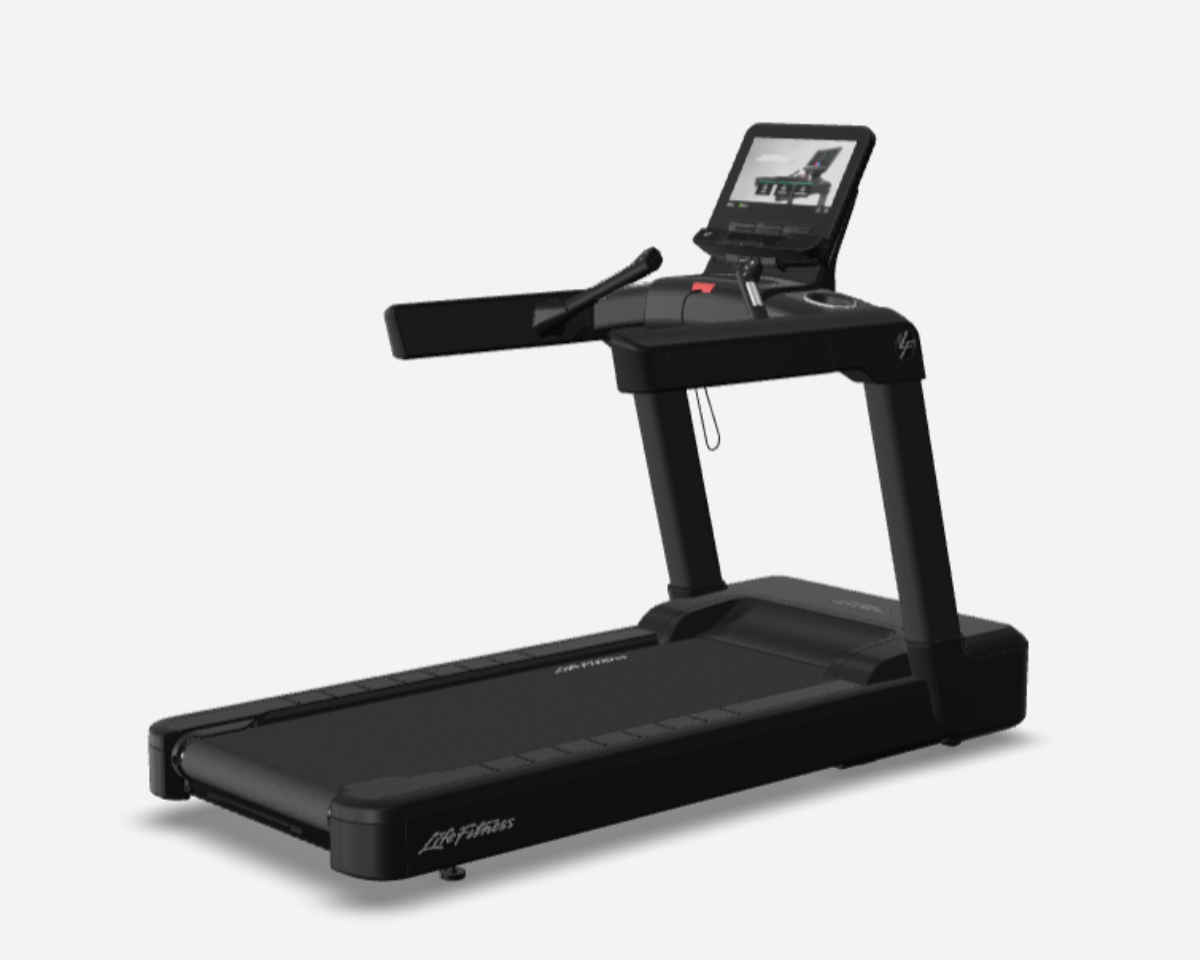 Life Fitness Integrity+ Treadmill - SE416 and Smooth Charcoal 