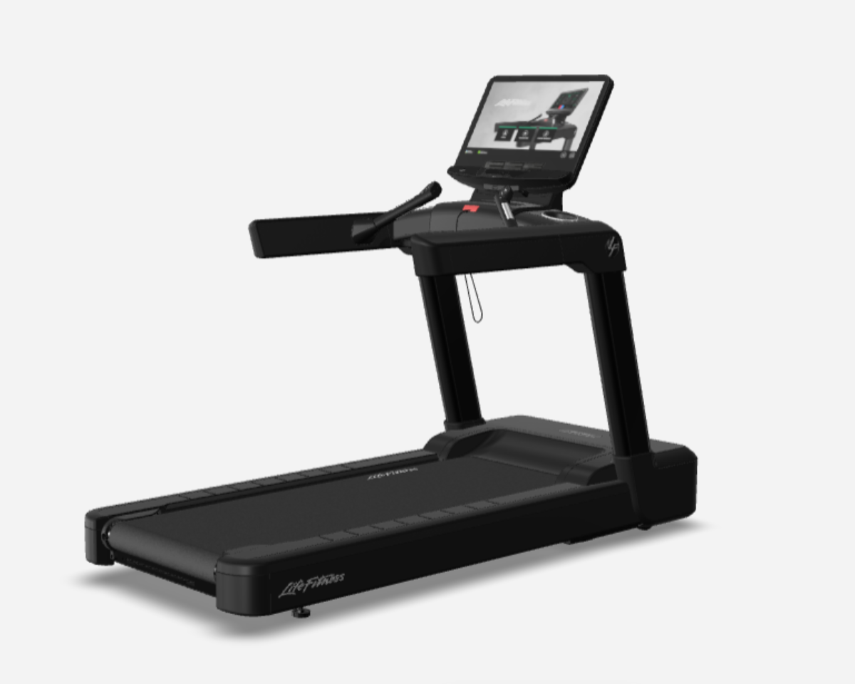 Life Fitness Integrity+ Treadmill - SE424 and Black Onyx 