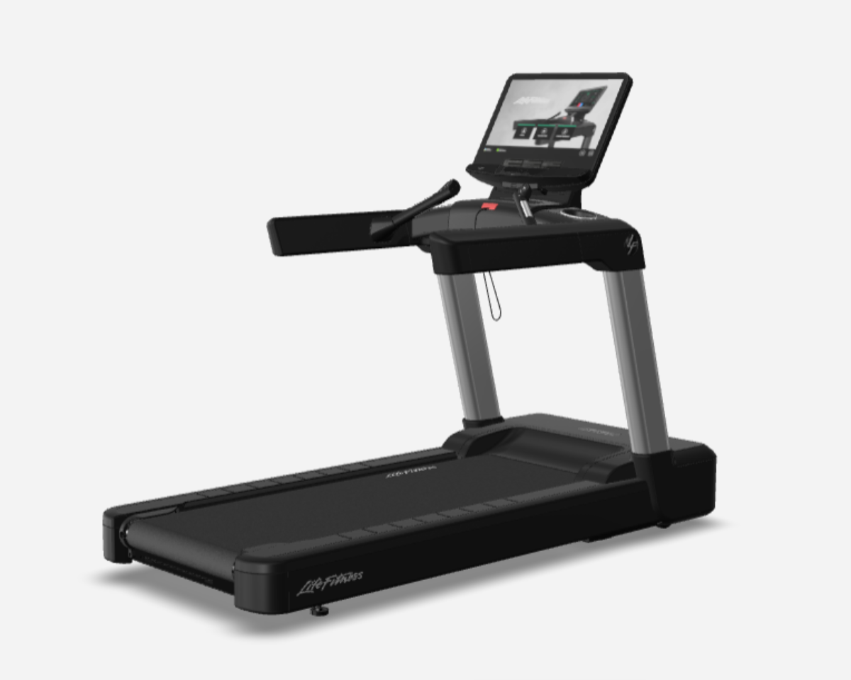 Life Fitness Integrity+ Treadmill - SE424 and Titanium 