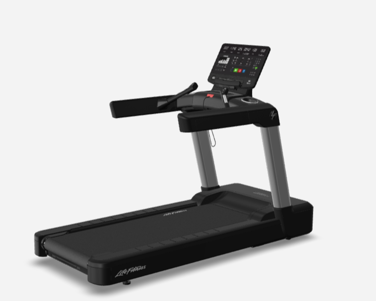 Life Fitness Integrity+ Treadmill - SL Console and Titanium