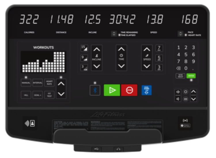 Life Fitness Atmos Treadmill - Home Edition - SL Console 