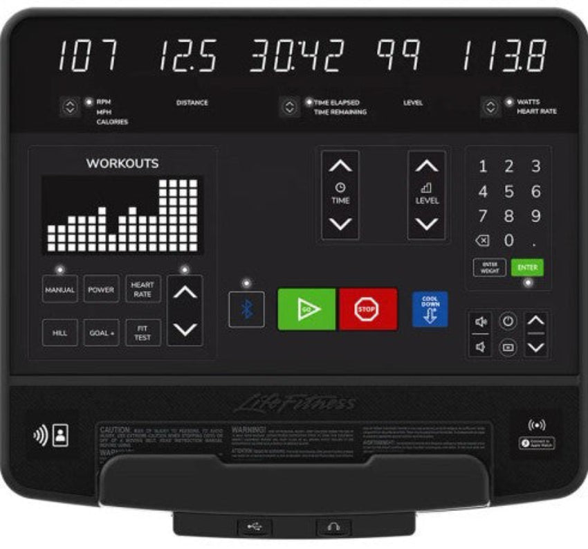 Life Fitness Club Series Plus Treadmill - SL CONSOLE