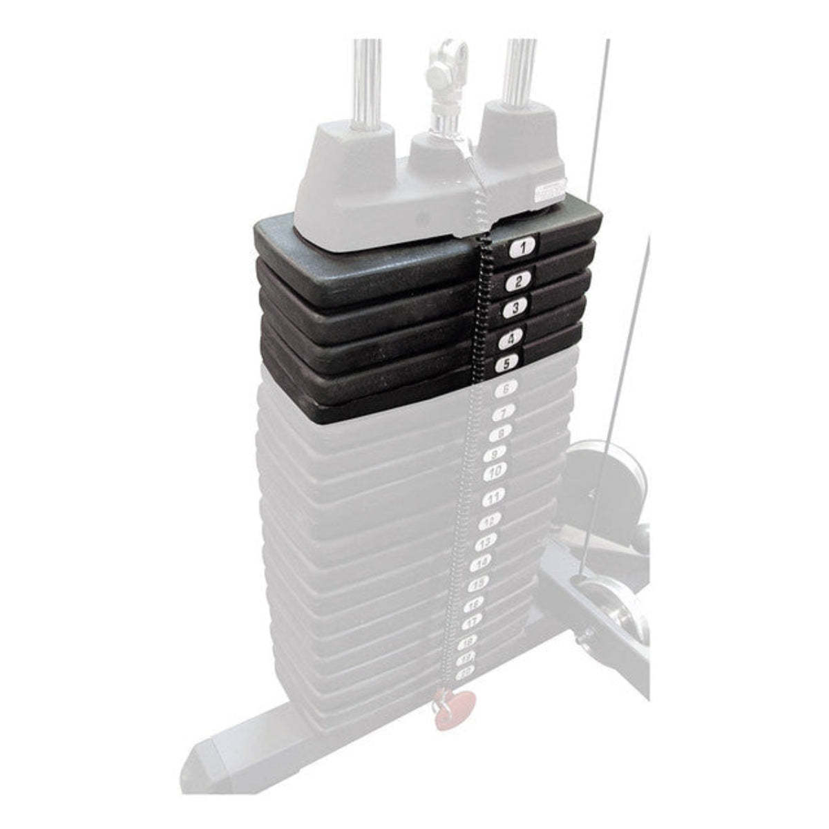 Body-Solid SP50 50lb. Selectorized Weight Stack Upgrade