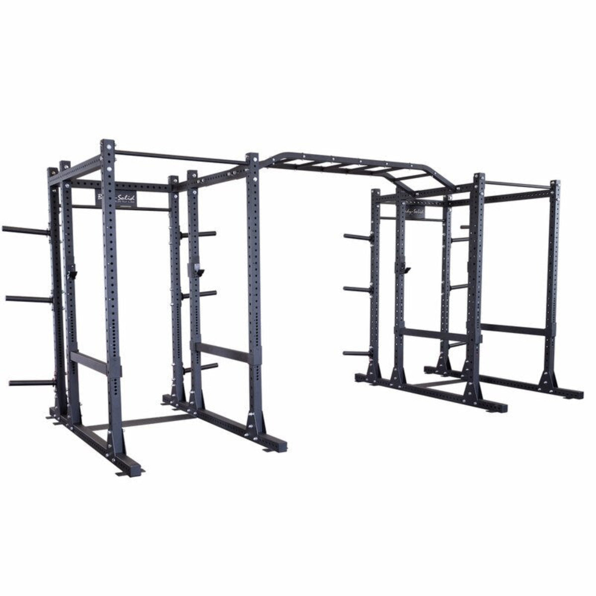 Body-solid SPR1000DBBACK Commercial Extended Double Power Rack Package