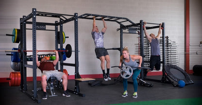 Body-Solid Commercial Double Power Rack Package
