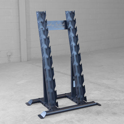 Body-Solid Pro Clubline SRD300 Twin Tower 10 Pair Vertical Dumbbell Rack - Fitness Outlet 