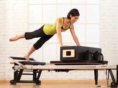 STOTT PILATES® by MERRITHEW V2 MAX Reformer with Deluxe Bundle